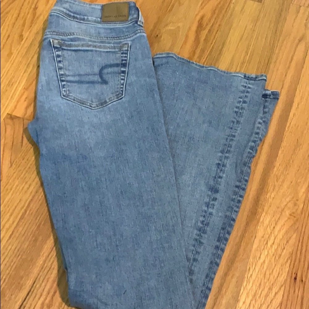 Boot cut jeans
